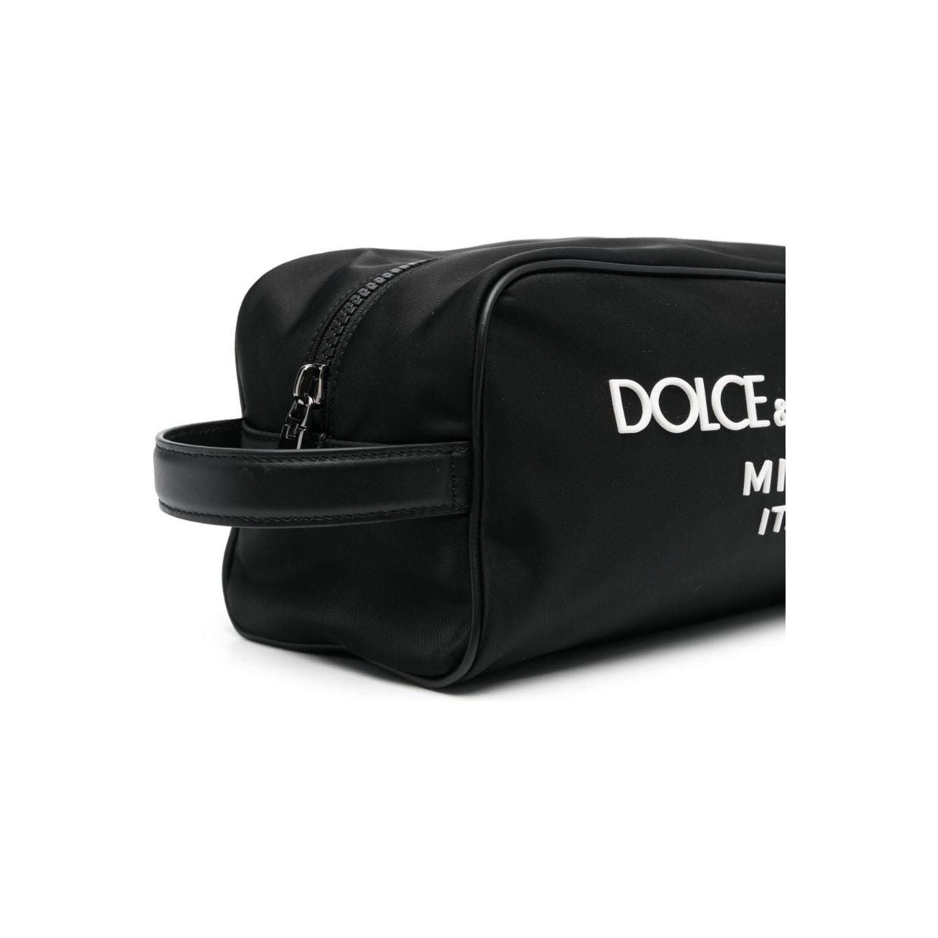 Dolce & Gabbana Nylon toiletry bag with rubberized logo BT0989AG1828B956
