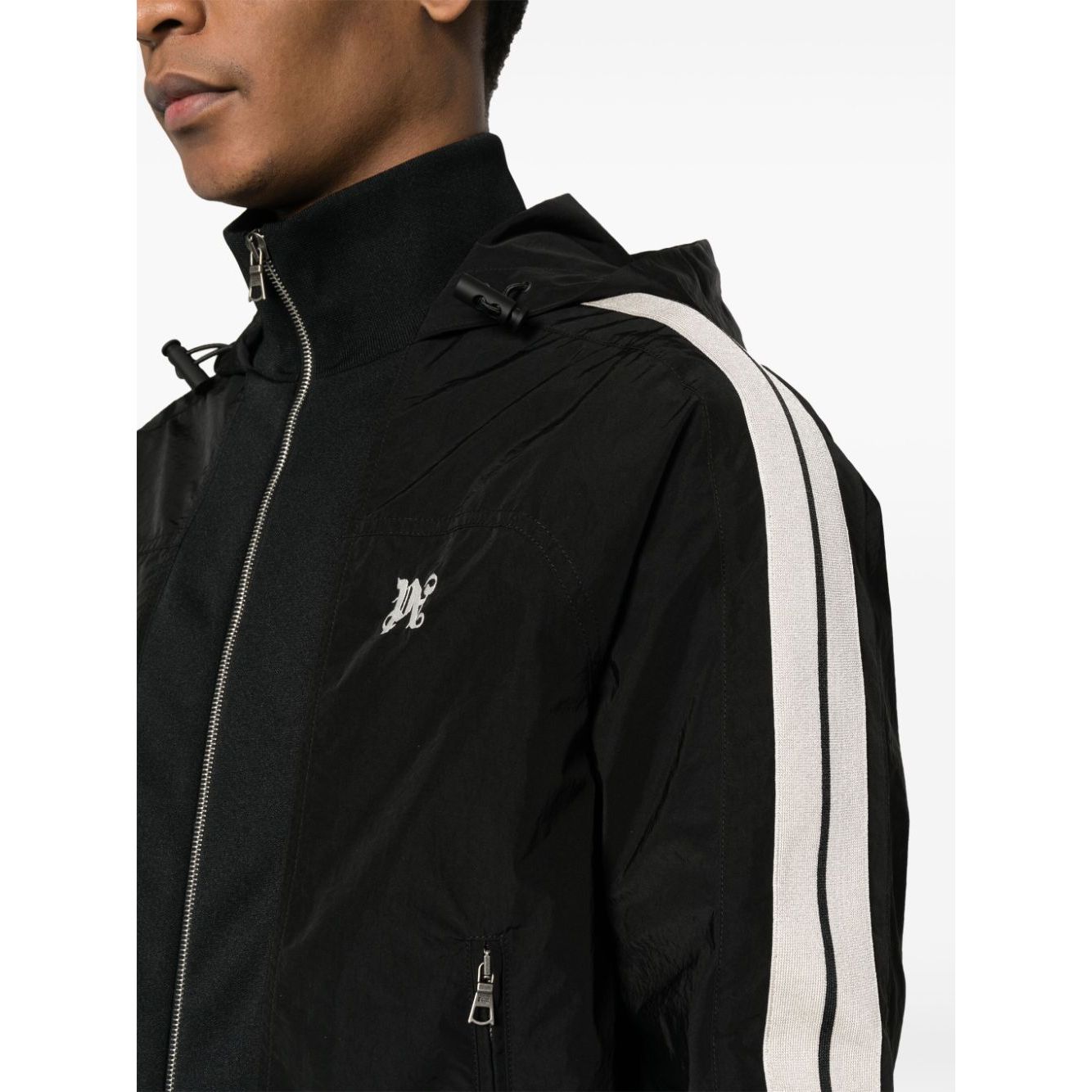 Palm Angels Jackets Black