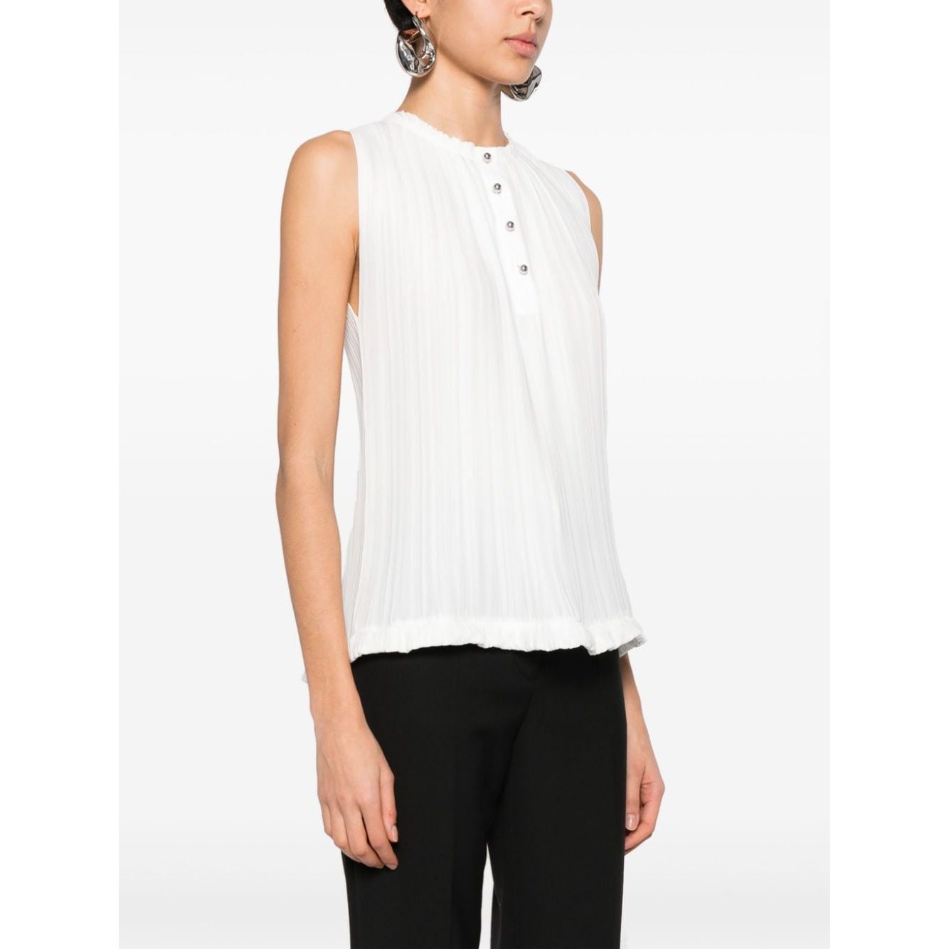 Lanvin Top White Topwear