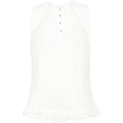 Lanvin Top White Topwear