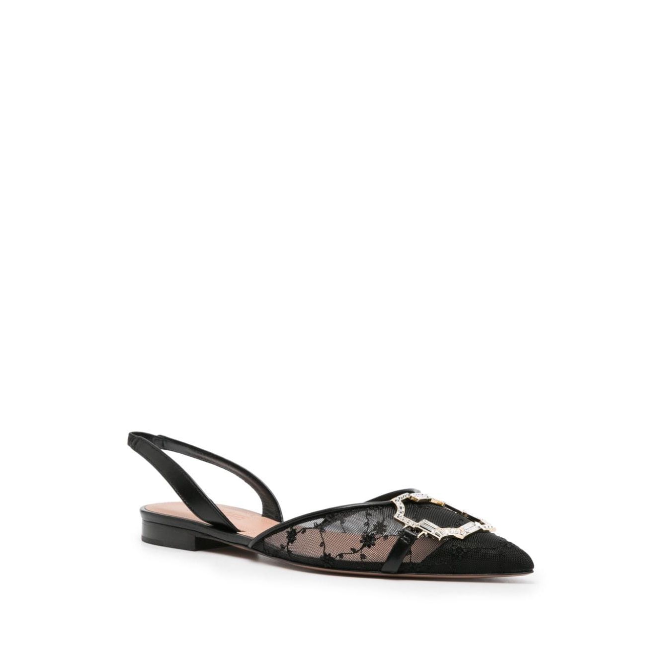 Malone Souliers Flat shoes Black MISHA107BLACK/BLACK