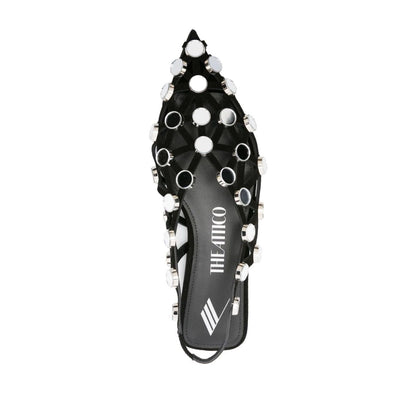 The Attico Flat shoes Black Flat Shoes