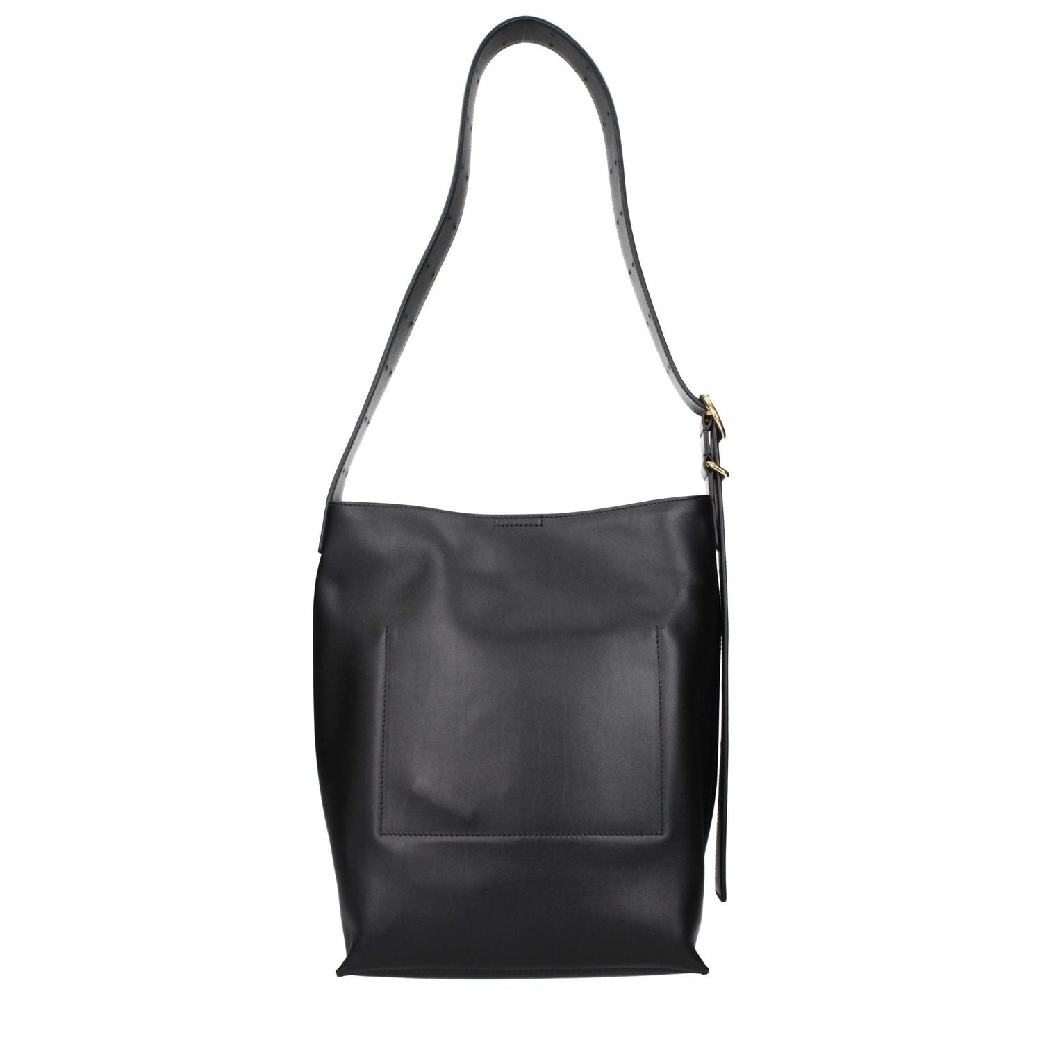 Jil Sander Black Leather Crossbody Bag