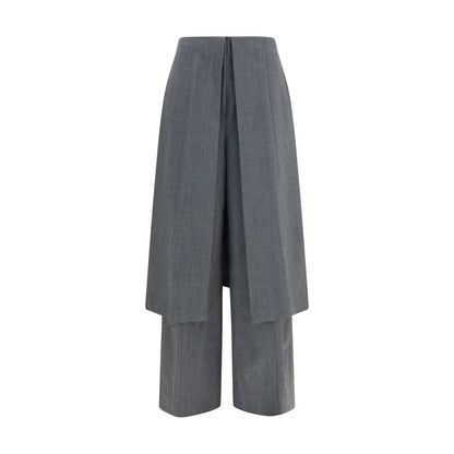 The Latest Gray Polyester Dress Pants