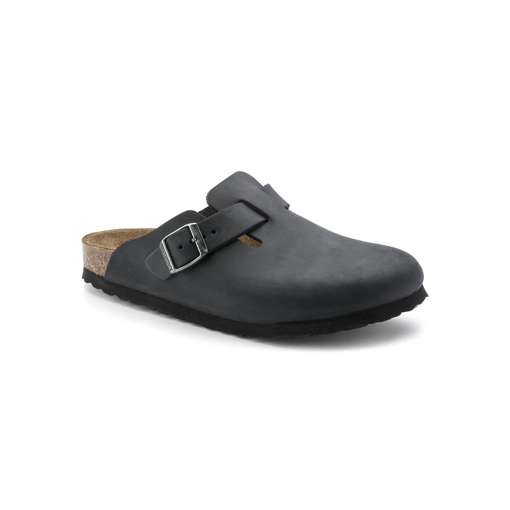 Birkenstock Black Synthetic Mules