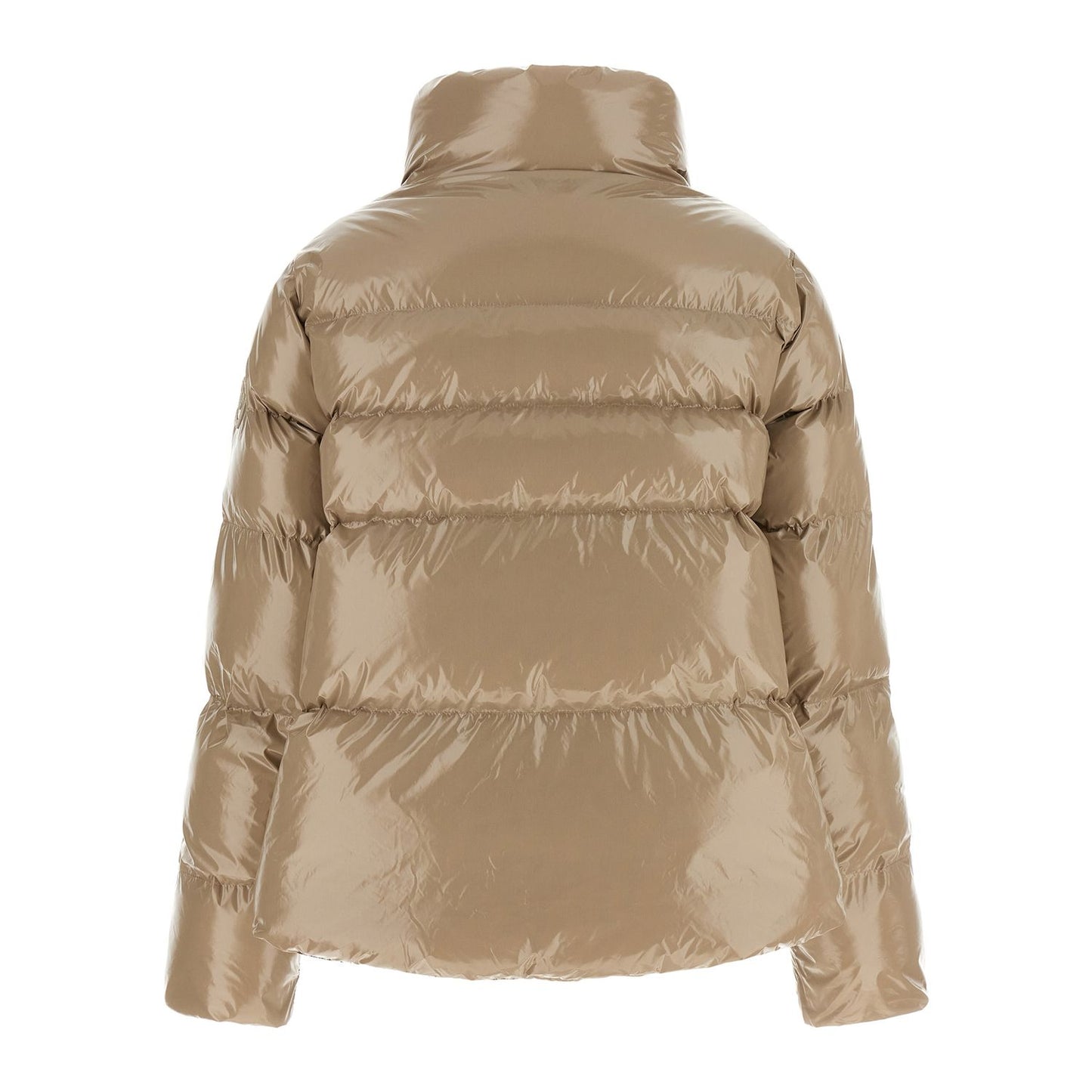 PINKO Beige Polyamide Full-Length Jacket