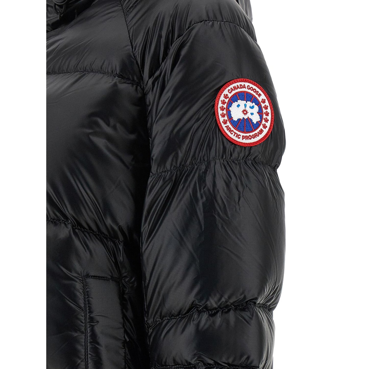 Canada Goose Black Polyamide Full-Length Jacket