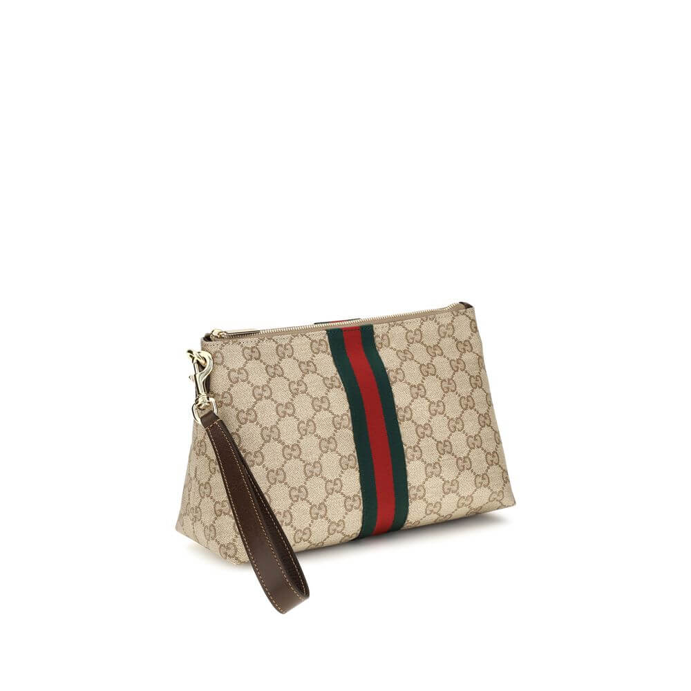 Gucci Beige Fabric Shoulder Bag