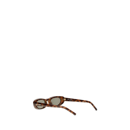 Saint Laurent Brown Acetate Sunglasses