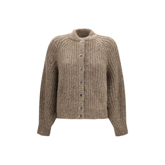 Brunello Cucinelli Brown Cashmere Cardigan