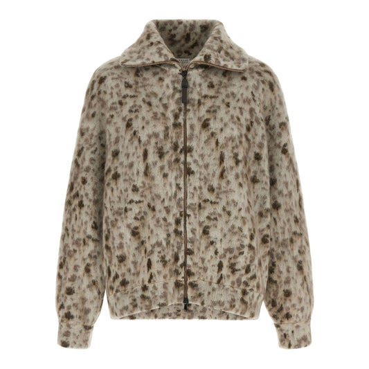 Brunello Cucinelli Multicolor Wool Cardigan