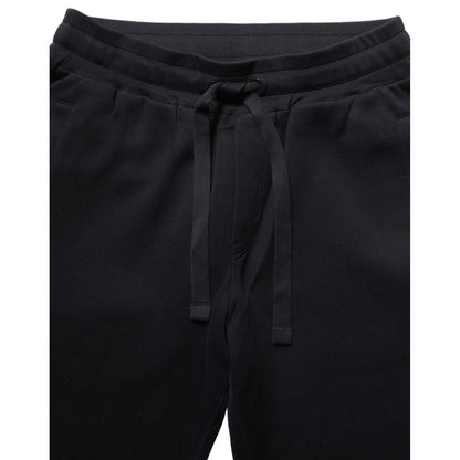 Dolce & Gabbana Blue Cotton Drawstring Jogger Trouser Pants