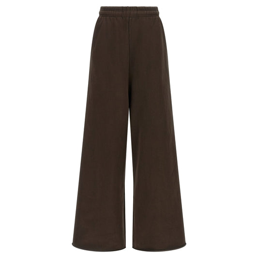 Entire Studios Brown Cotton Joggers (Workout Pants)