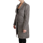 Dolce & Gabbana Multicolor Trench Knee Long Jacket Coat JKT2520-40