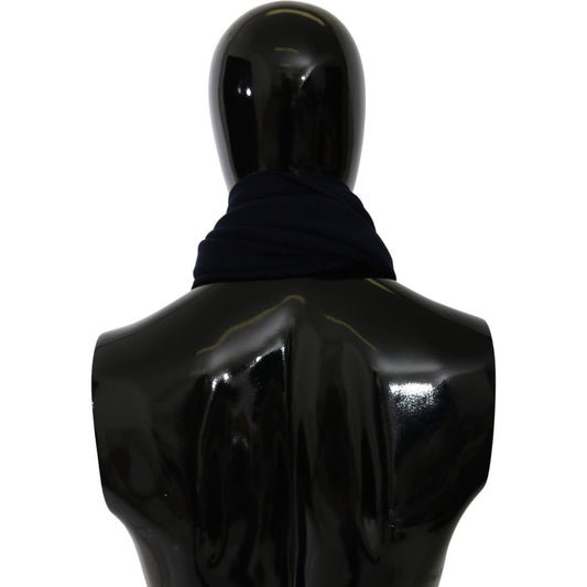 Dolce & Gabbana Blue #DGLovesLondon Wrap Shawl Wool Scarf MS5641