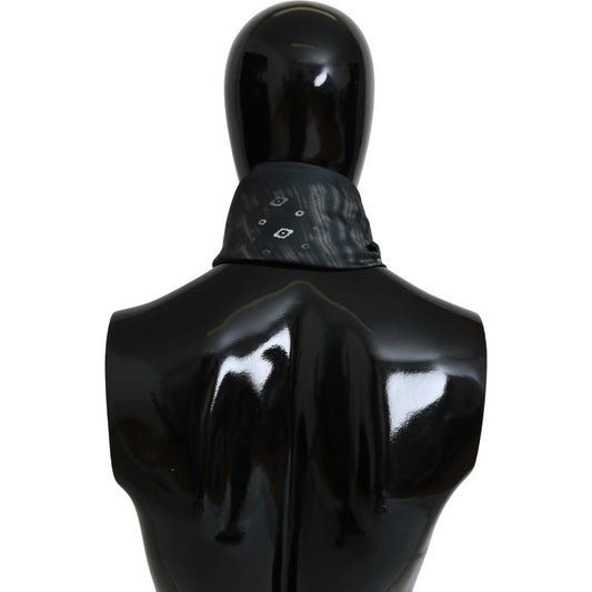 Costume National Blue Foulard Silk Women Scarf MS1527