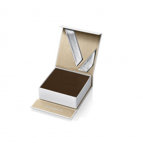 VICEROY JEWELS Mod. 13011C000-30 official packaging box for silver 925° necklace, open with brown interior and elegant design