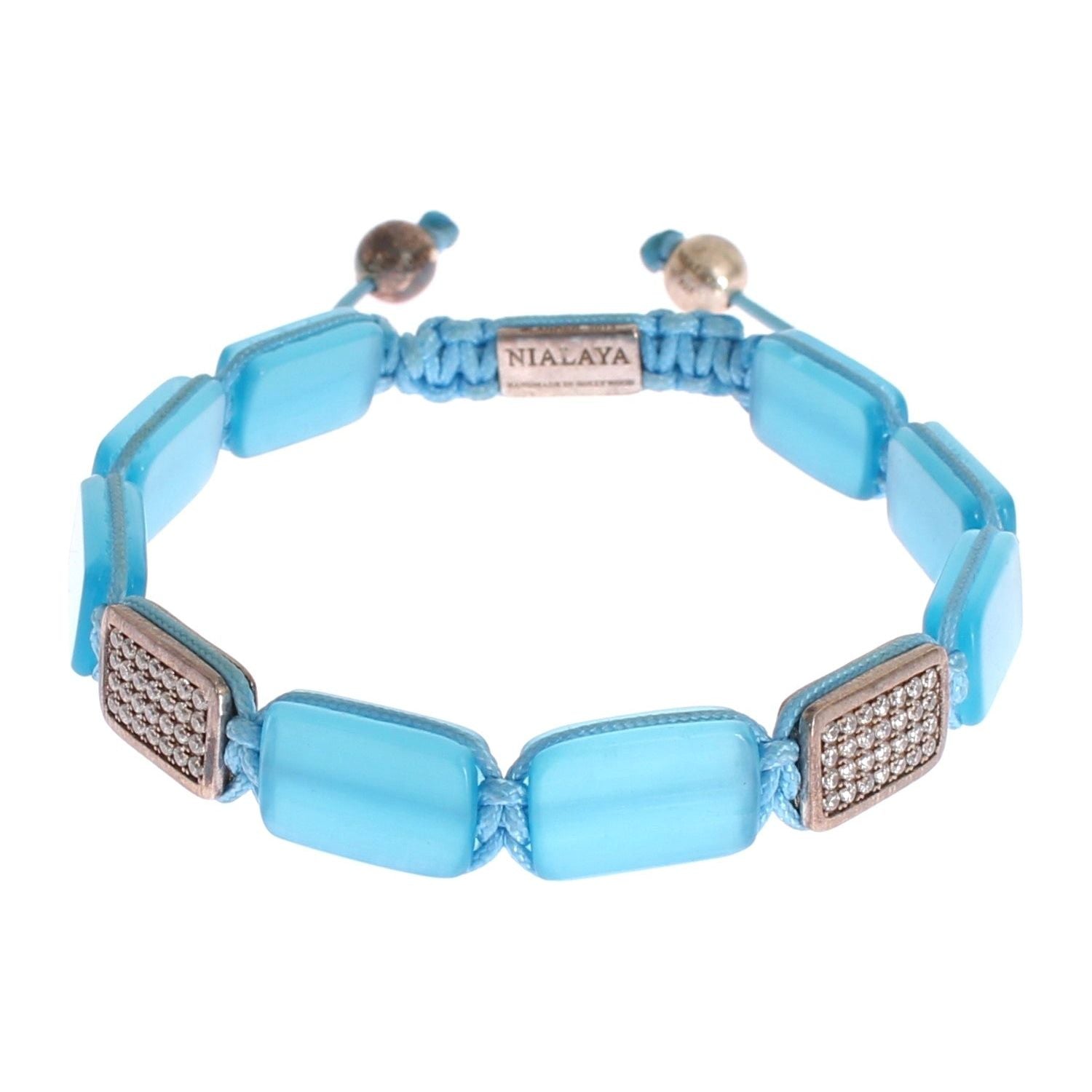 شيك نيالايا الماس وأوبال سوار مطرز