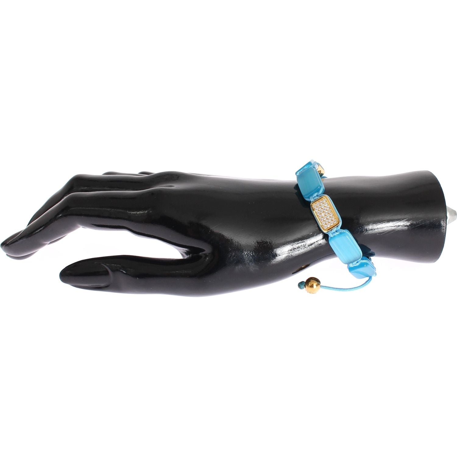 سوار نيالايا الأنيق المرصع بالألماس والأوبال الأزرق