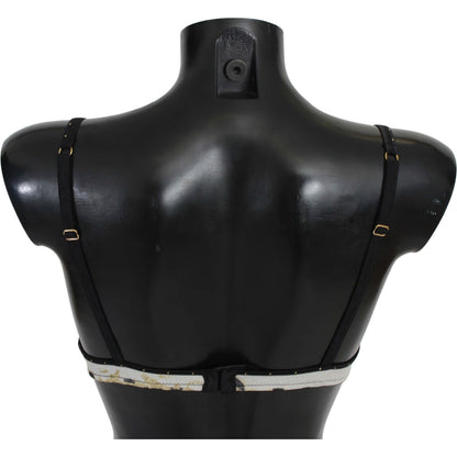 Just Cavalli White Polyester Spandex Push Up Bra Underwear