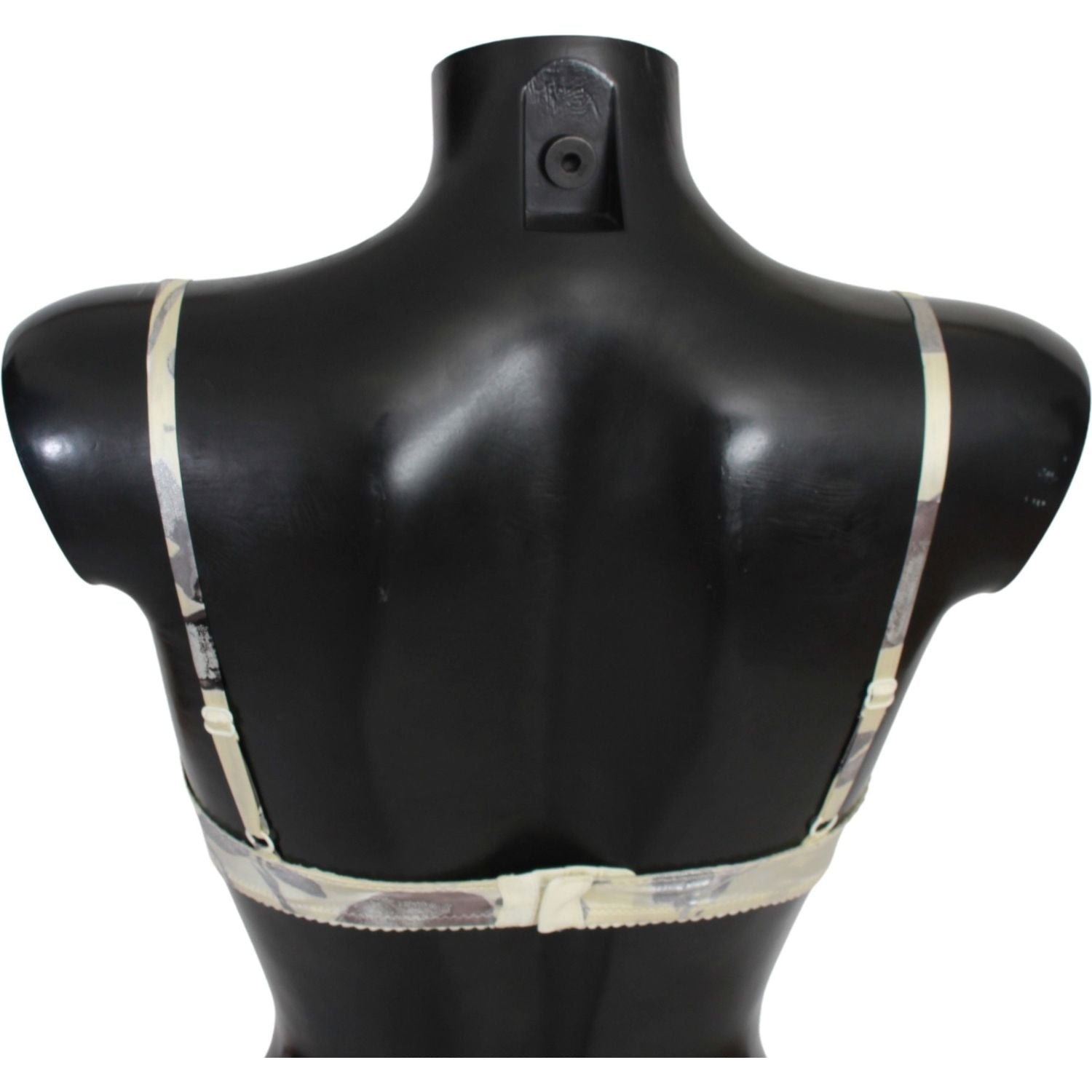 حمالة صدر إيرمانو شيرفينو من الحرير باللون البيج