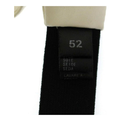 Dolce & Gabbana White Waist Silk Cummerbund Belt