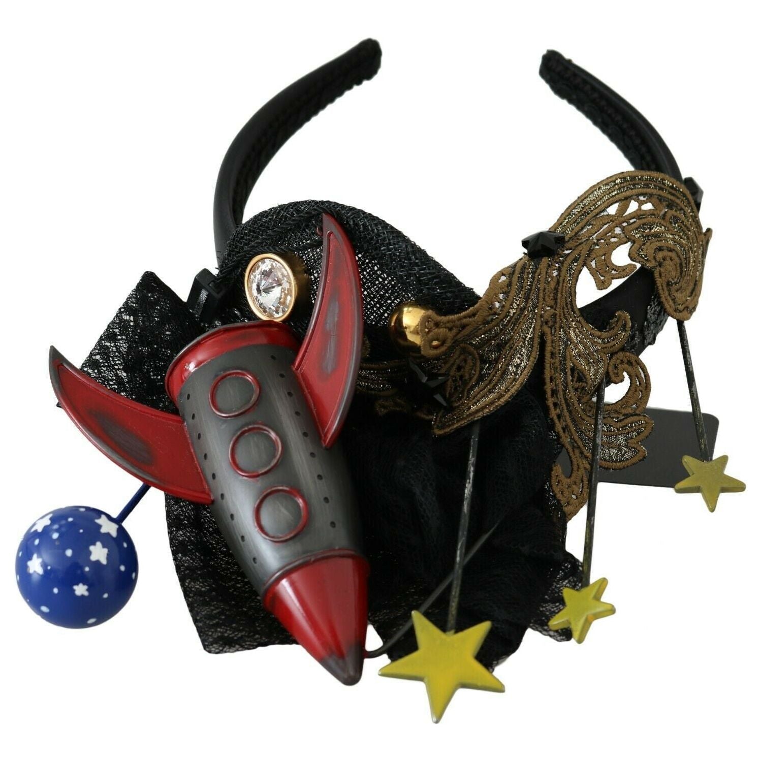 عصابة رأس من مجموعة دولتشي آند غابانا ستاري نايت بألوان الجواهر