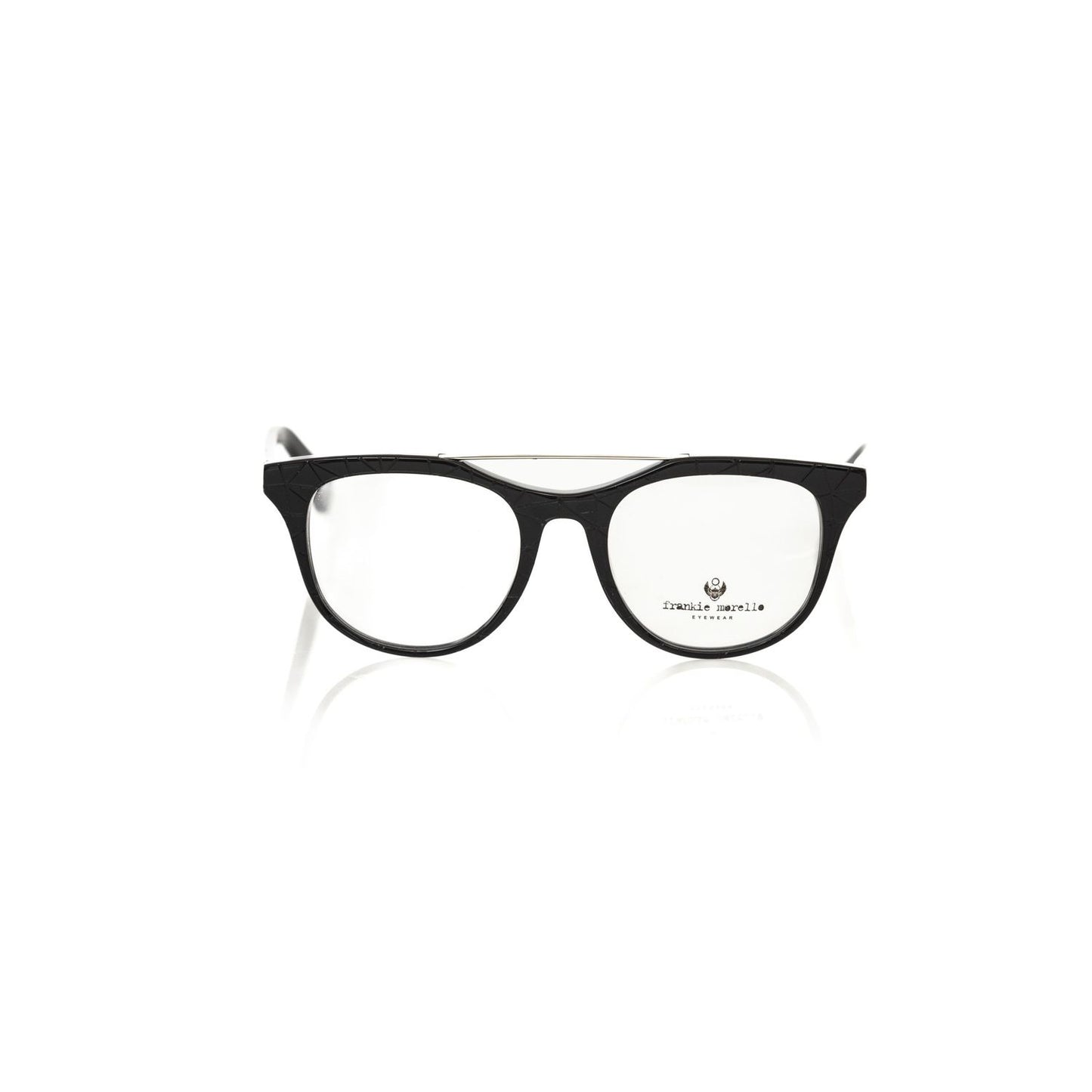 Frankie Morello Black Acetate Glasses Frame