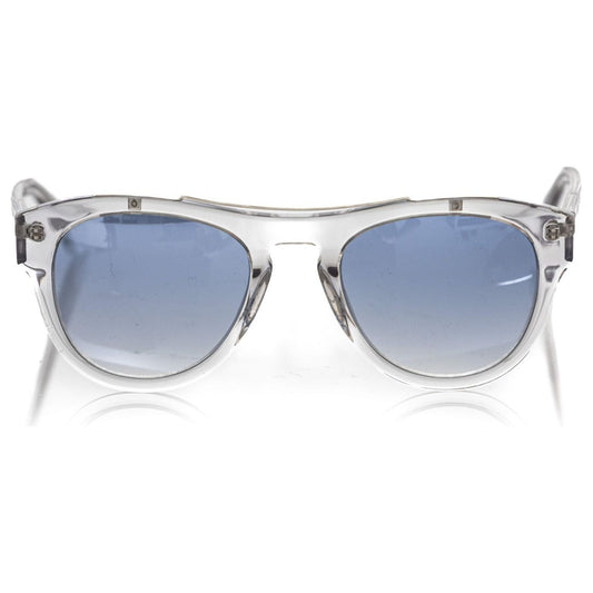 Frankie Morello White Acetate Men Sunglass FR-22130
