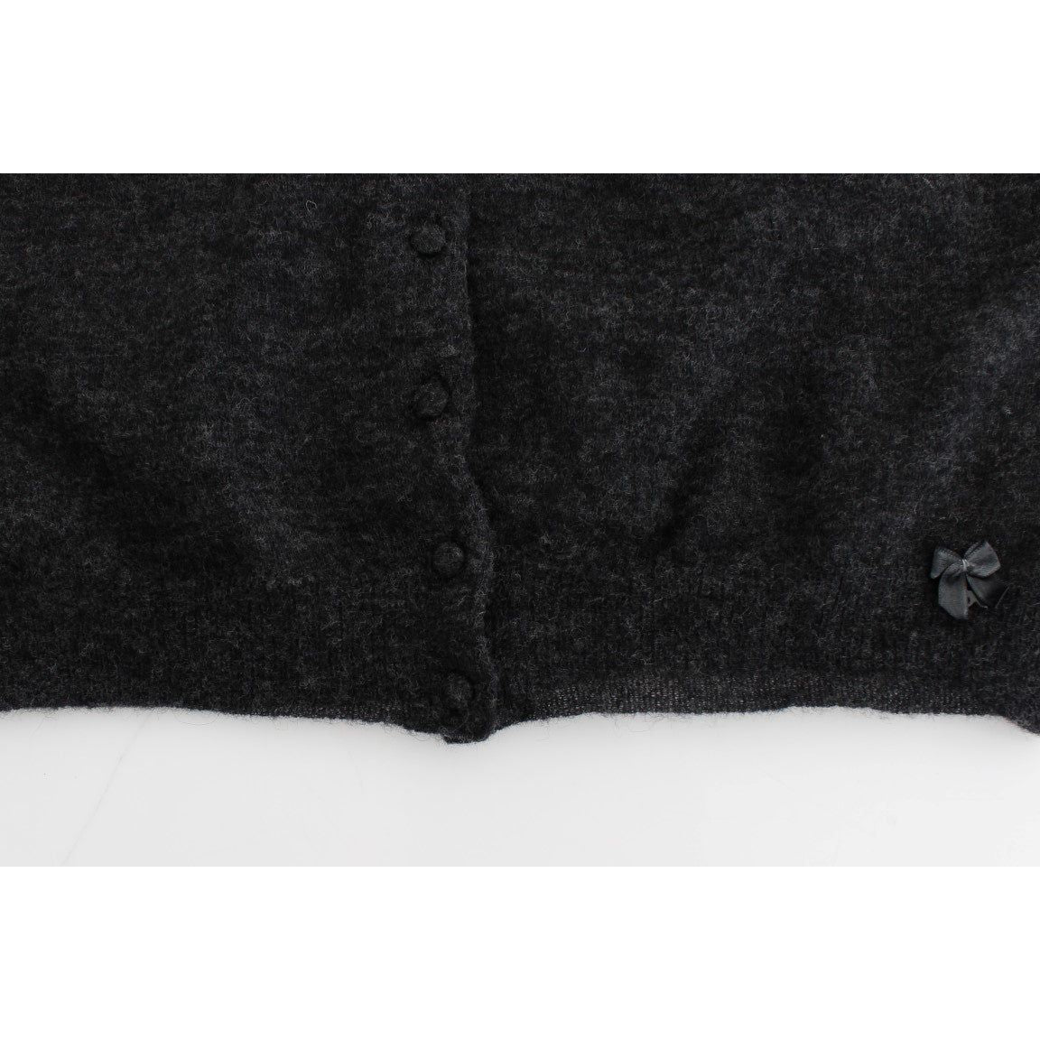 Ermanno Scervino Gray Knit Wool Cardigan Sweater SIG12566-2