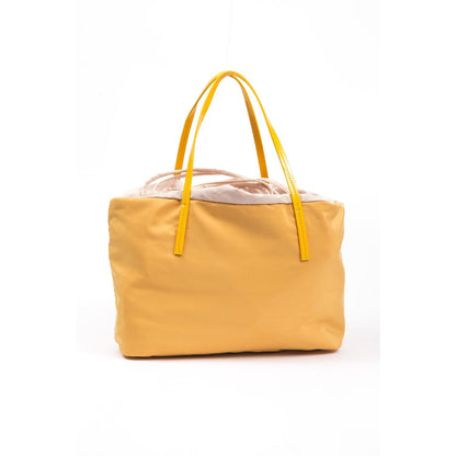 BYBLOS Yellow Polyester Shoulder Bag
