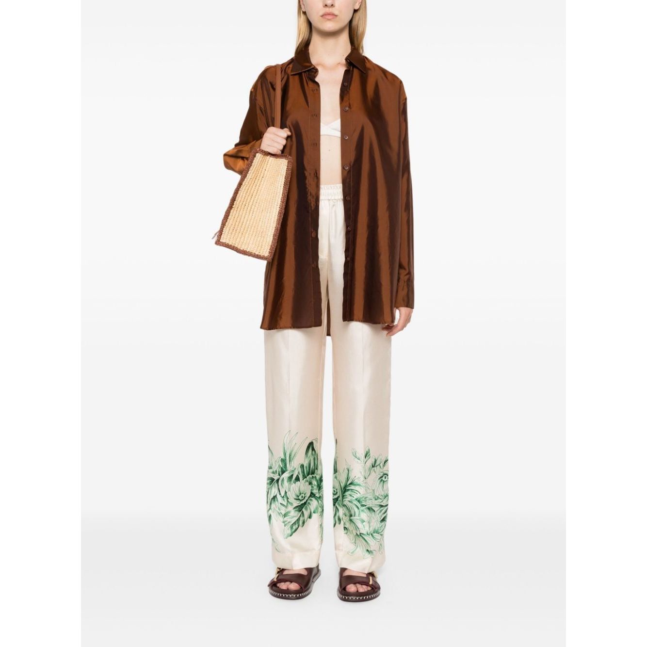F.R.S . Trousers Green PA002421TE00783215