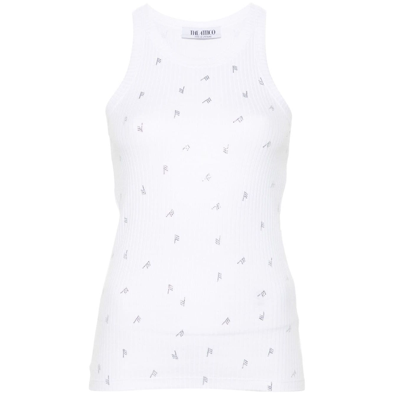 The Attico Top White Topwear