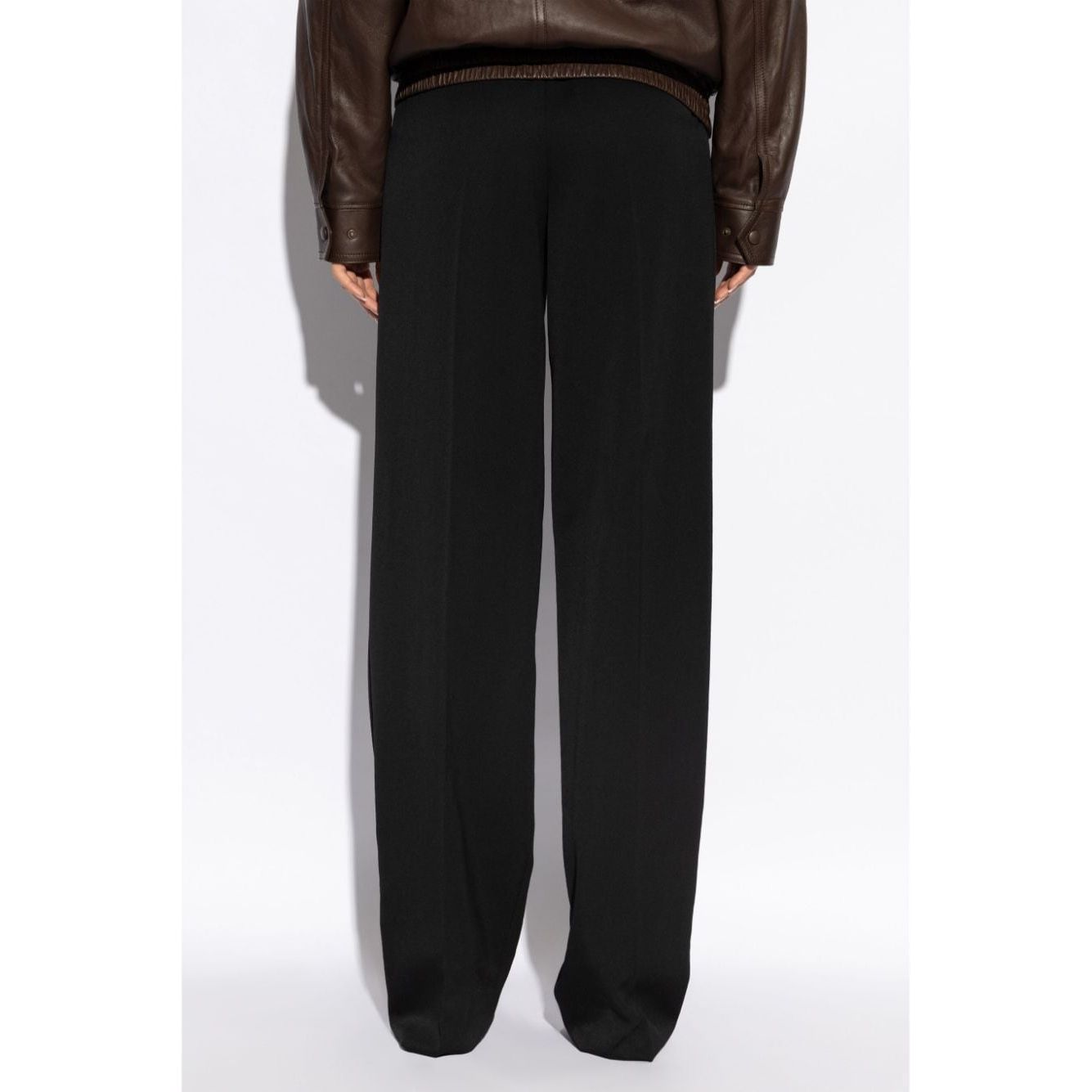 Saint Laurent grain de poudre wool trousers