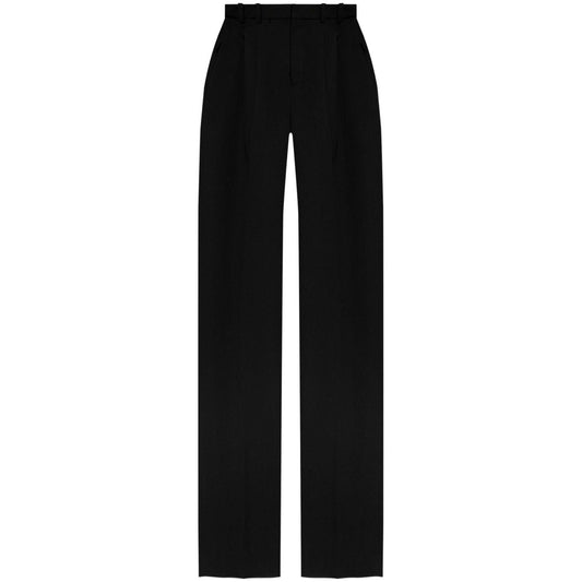Saint Laurent grain de poudre wool trousers