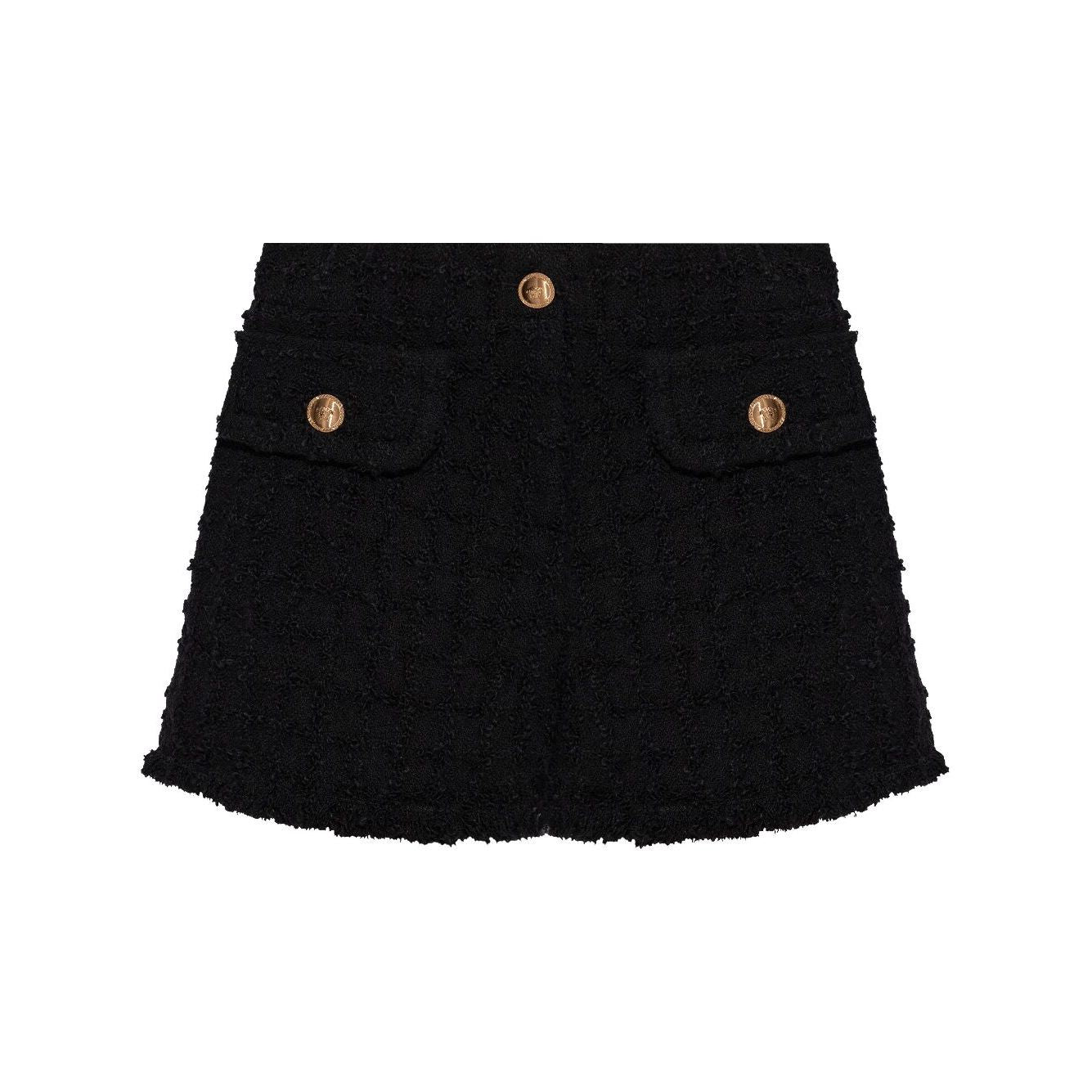 Versace Heritage tweed mini shorts Short trousers