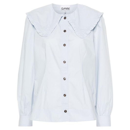 Ganni Puritan collar shirt F8638694-P25