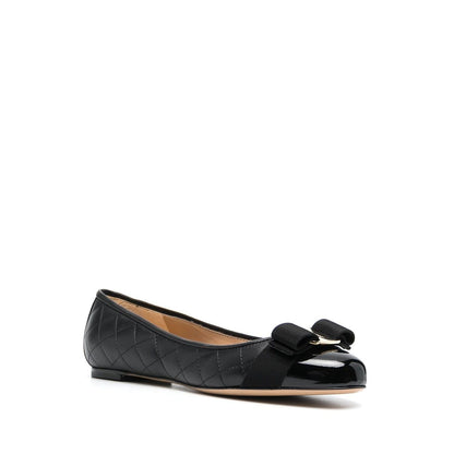 Ferragamo Varina quilted ballerinas Flat Shoes