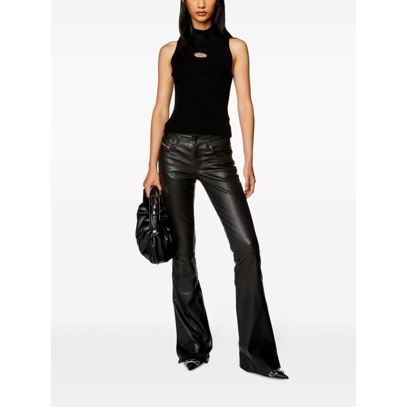 Diesel Top Black Topwear