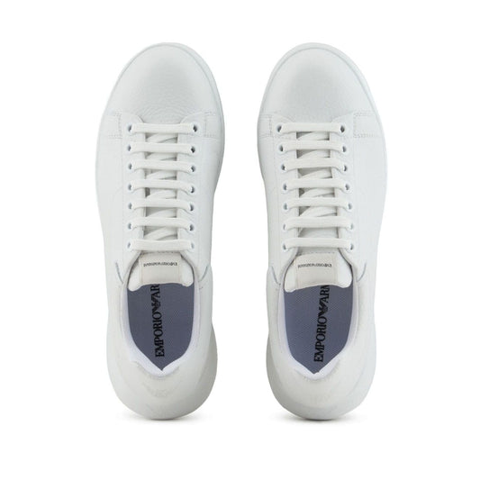 EMPORIO ARMANI EXCLUSIVE Emporio Armani leather sneakers Sneakers