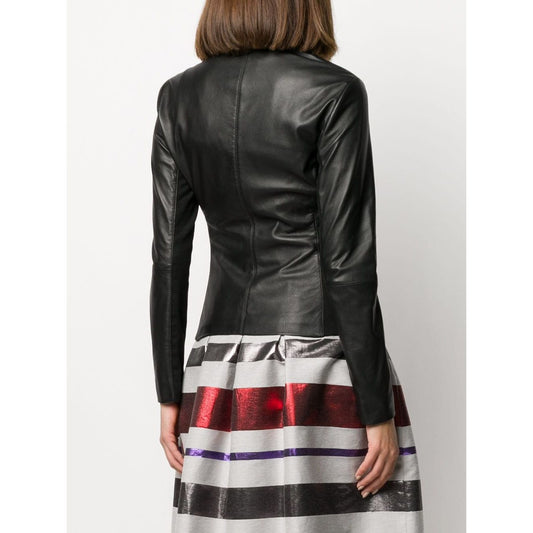 Emporio Armani zipped biker jacket 0NB10P02P15999-P25