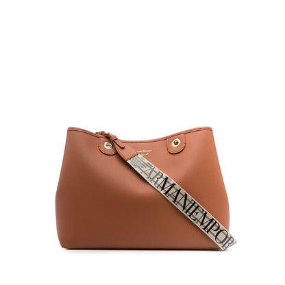 Emporio Armani logo-strap tote bag Shopper
