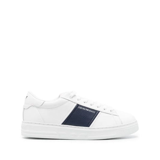 Emporio Armani Leather sneakers with logo detail X4X570XN840T849-P25