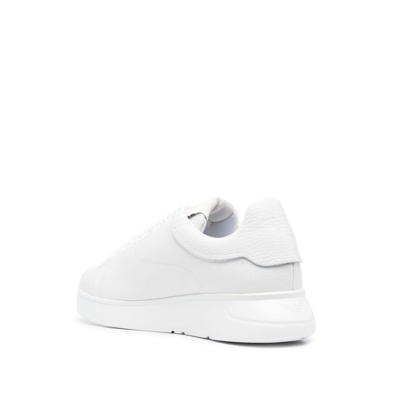 Emporio Armani leather low top sneakers