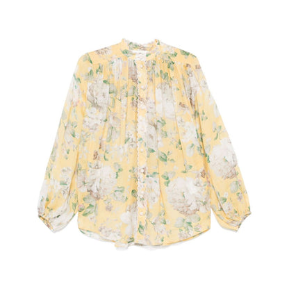Zimmermann Acacia Scalloped Shirt Shirts