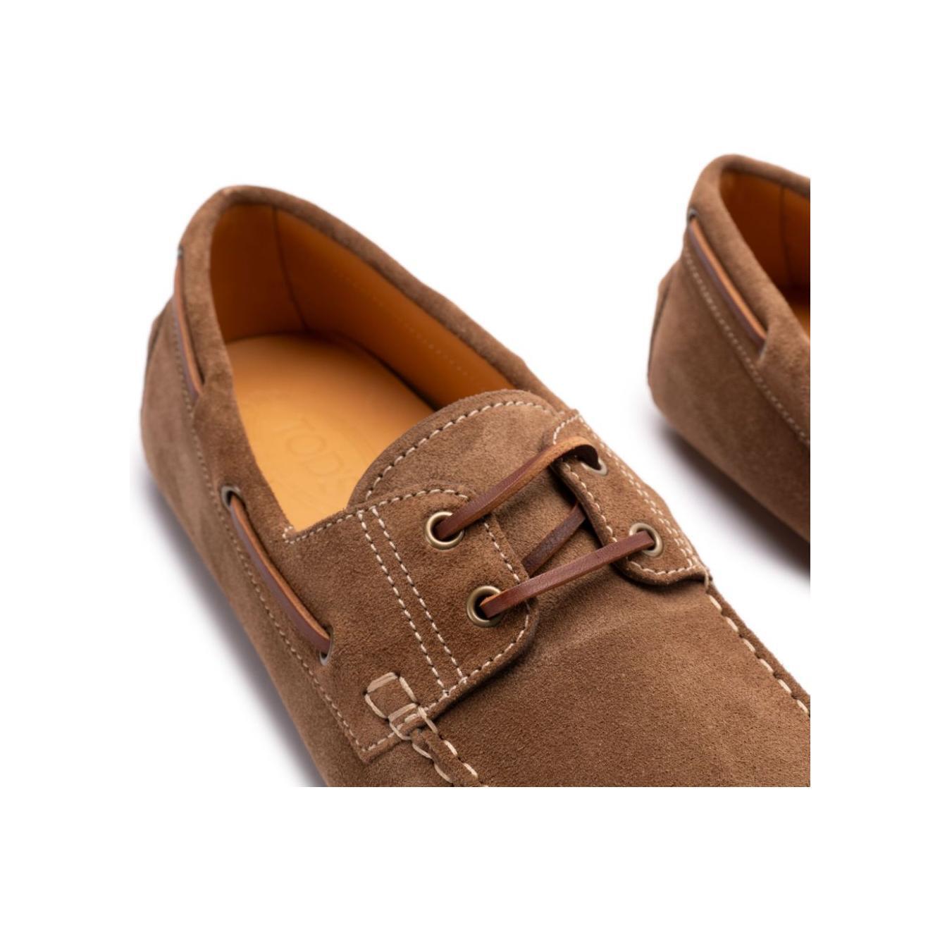 Tod's Boat Gommino Bubble in Suede XXM52K05300RE0S818-P25