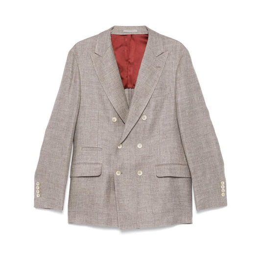 Brunello Cucinelli Jackets Brown Jackets