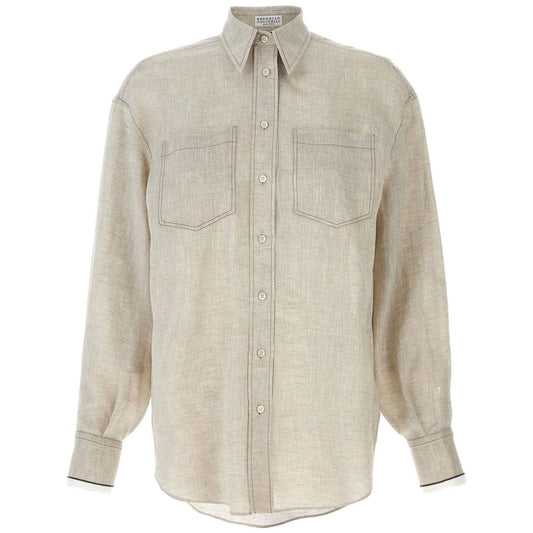 Brunello Cucinelli linen shirt Shirts