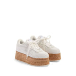 Valentino Garavani Freedots XL Sneaker in Calfskin and Cork Sneakers