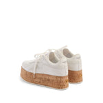 Valentino Garavani Freedots XL Sneaker in Calfskin and Cork Sneakers